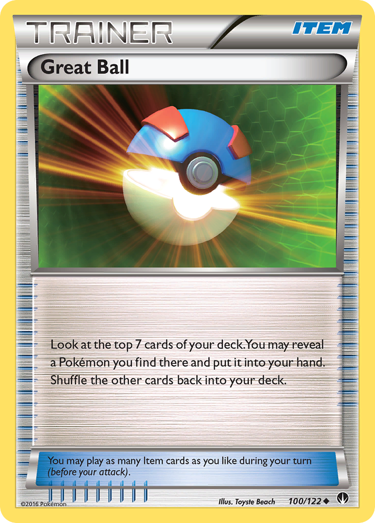 Great Ball (100/122) [XY: BREAKpoint] | Gear Gaming Bentonville