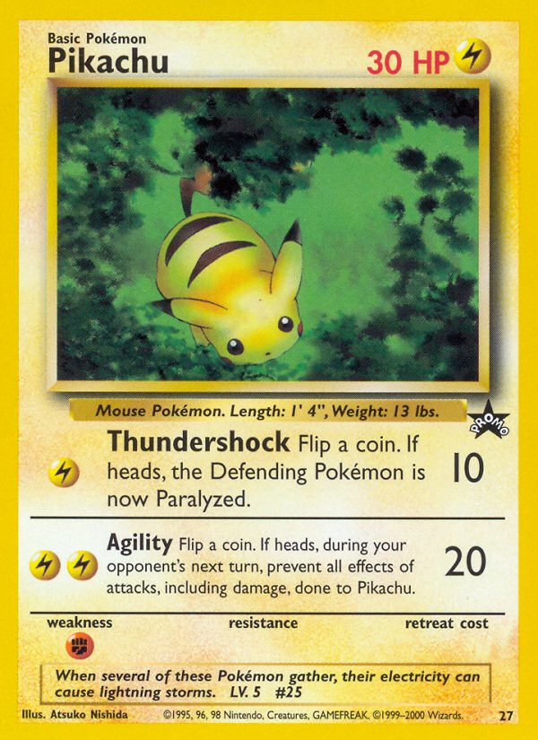 Pikachu (27) [Wizards of the Coast: Black Star Promos] | Gear Gaming Bentonville