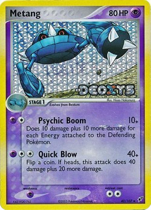 Metang (40/107) (Stamped) [EX: Deoxys] | Gear Gaming Bentonville