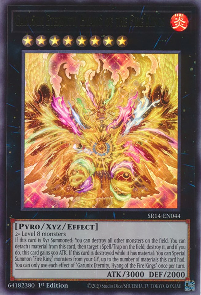 Garunix Eternity, Hyang of the Fire Kings [SR14-EN044] Ultra Rare | Gear Gaming Bentonville