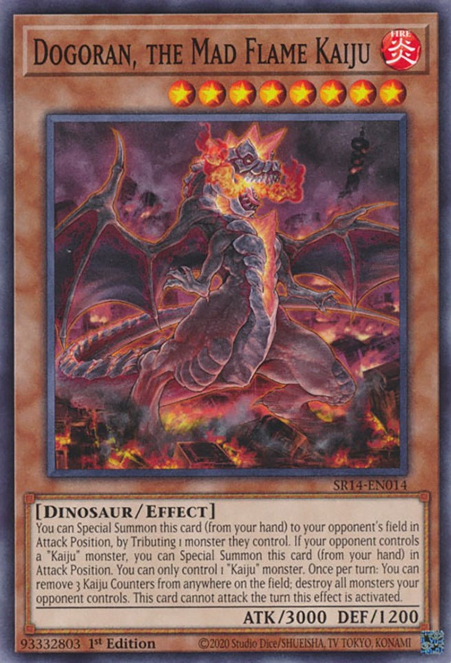 Dogoran, the Mad Flame Kaiju [SR14-EN014] Common | Gear Gaming Bentonville