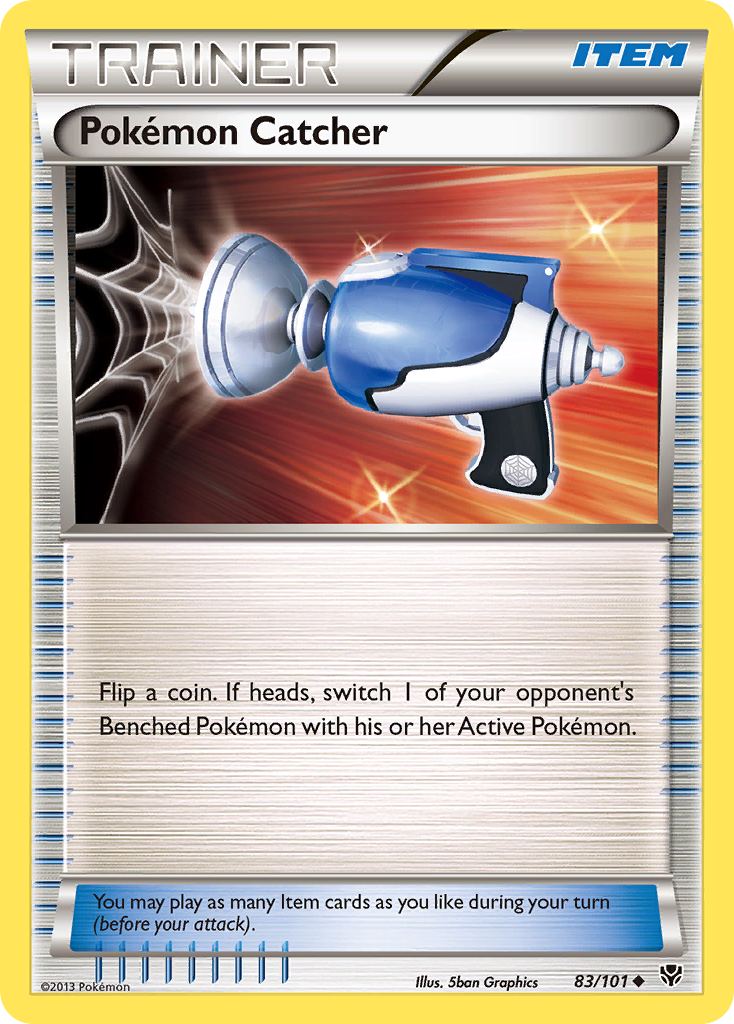 Pokemon Catcher (83/101) [Black & White: Plasma Blast] | Gear Gaming Bentonville