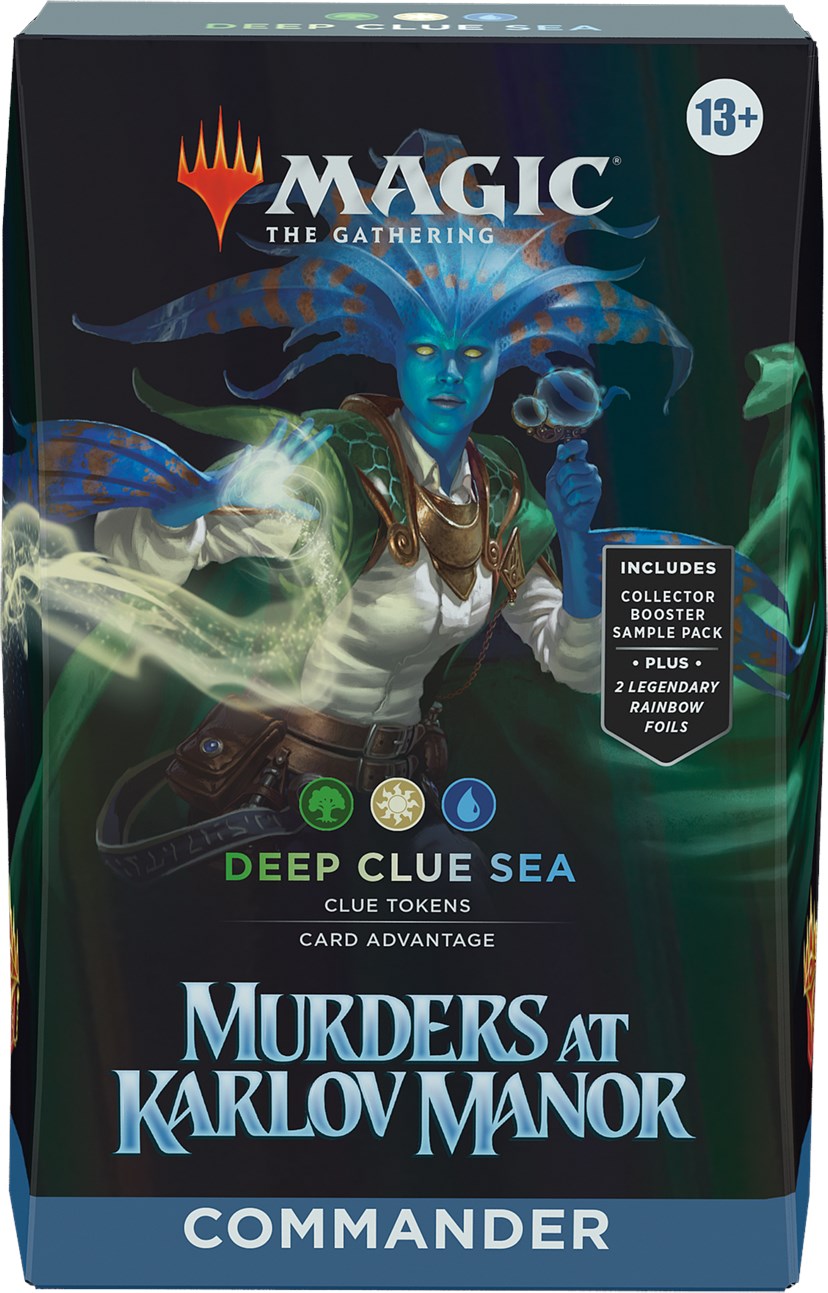 Murders at Karlov Manor - Commander Deck (Deep Clue Sea) | Gear Gaming Bentonville