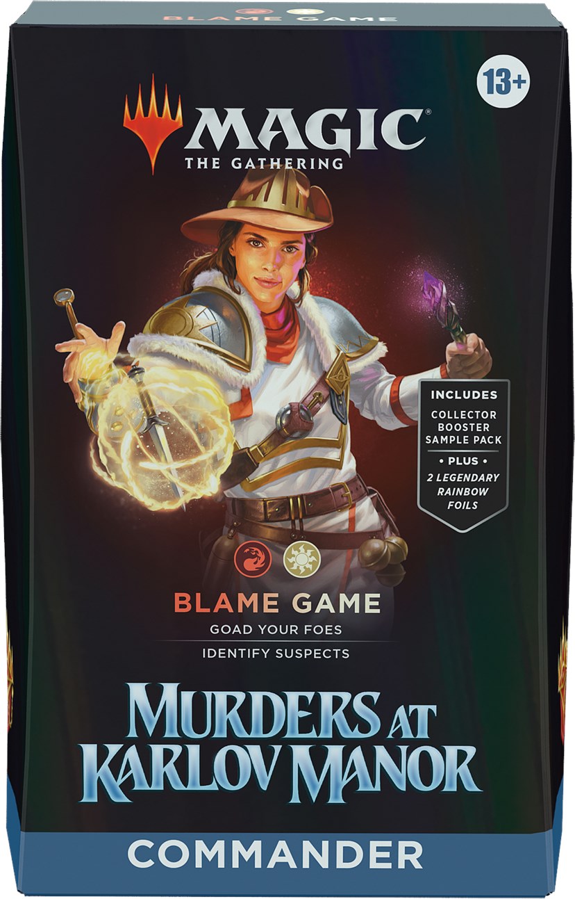 Murders at Karlov Manor - Commander Deck (Blame Game) | Gear Gaming Bentonville