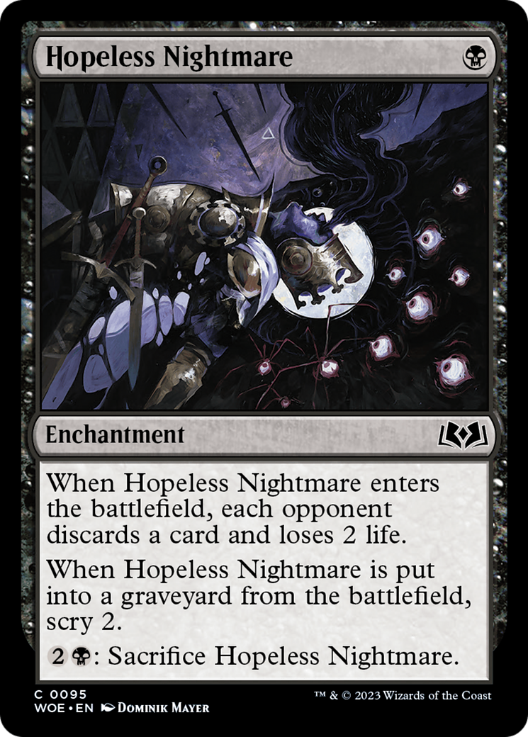 Hopeless Nightmare [Wilds of Eldraine] | Gear Gaming Bentonville