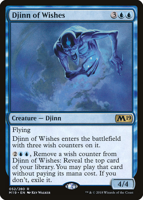 Djinn of Wishes [Core Set 2019] | Gear Gaming Bentonville