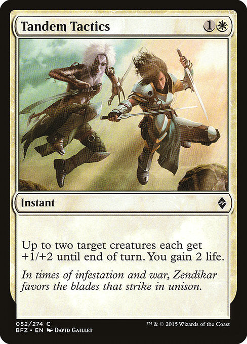 Tandem Tactics [Battle for Zendikar] | Gear Gaming Bentonville