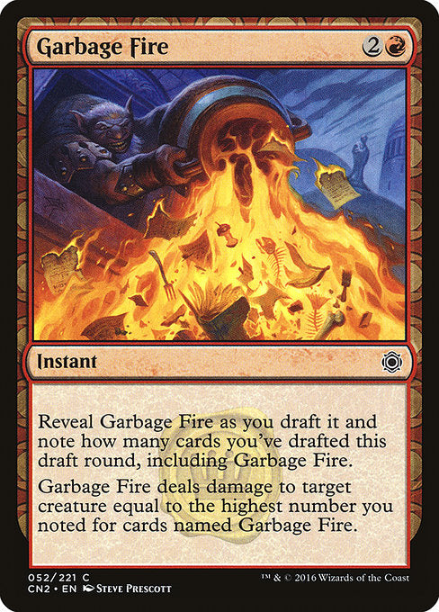 Garbage Fire [Conspiracy: Take the Crown] | Gear Gaming Bentonville