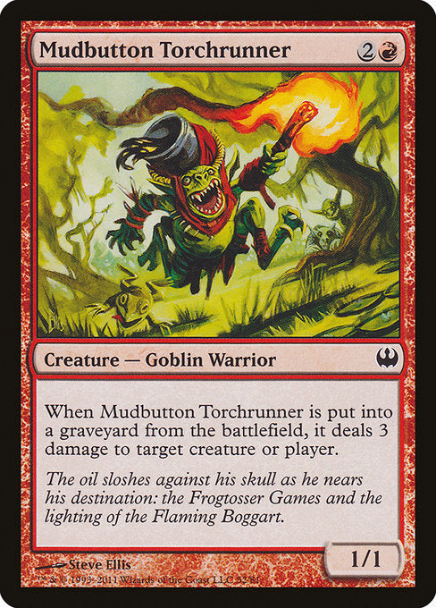 Mudbutton Torchrunner [Duel Decks: Knights vs. Dragons] | Gear Gaming Bentonville