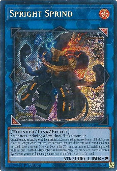 Spright Sprind [DABL-EN048] Secret Rare | Gear Gaming Bentonville