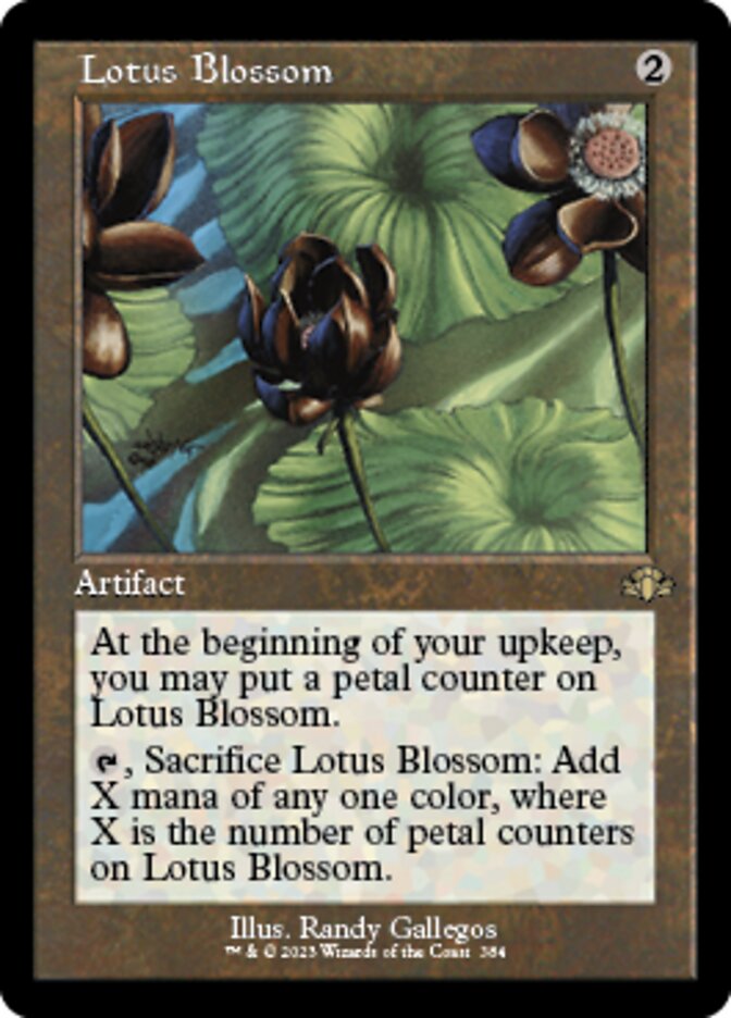 Lotus Blossom (Retro) [Dominaria Remastered] | Gear Gaming Bentonville