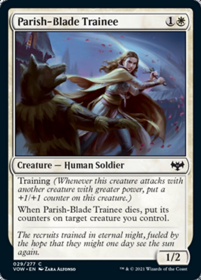 Parish-Blade Trainee [Innistrad: Crimson Vow] | Gear Gaming Bentonville