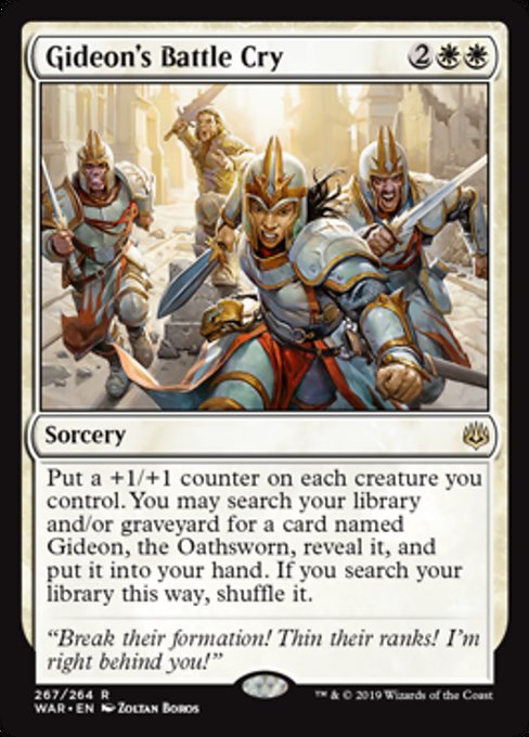 Gideon's Battle Cry [War of the Spark] | Gear Gaming Bentonville