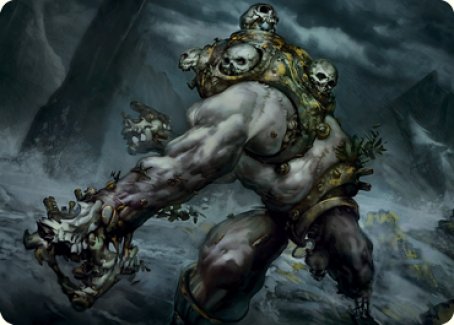 Skull Skaab Art Card [Innistrad: Crimson Vow Art Series] | Gear Gaming Bentonville
