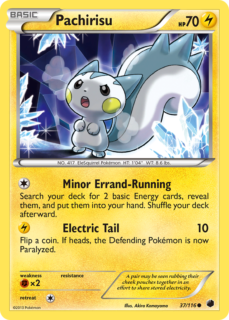 Pachirisu (37/116) [Black & White: Plasma Freeze] | Gear Gaming Bentonville