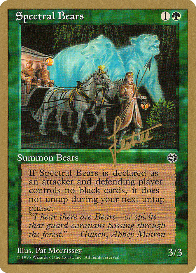 Spectral Bears (Bertrand Lestree) [Pro Tour Collector Set] | Gear Gaming Bentonville