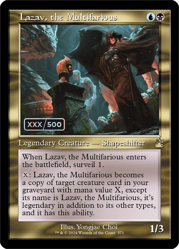 Lazav, the Multifarious (Retro) (Serialized) [Ravnica Remastered] | Gear Gaming Bentonville