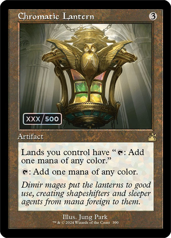 Chromatic Lantern (Retro) (Serialized) [Ravnica Remastered] | Gear Gaming Bentonville