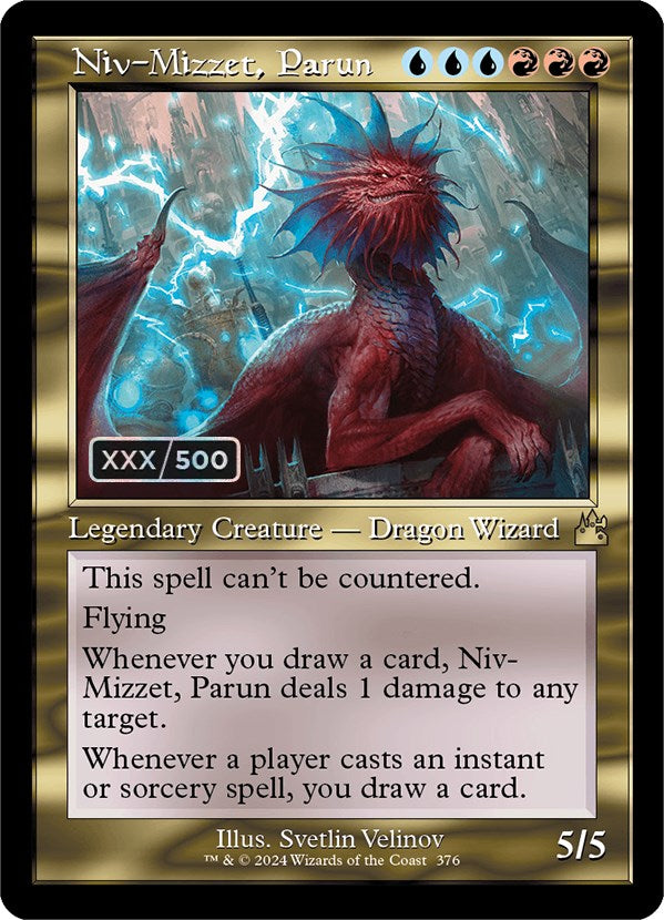 Niv-Mizzet, Parun (Retro) (Serialized) [Ravnica Remastered] | Gear Gaming Bentonville