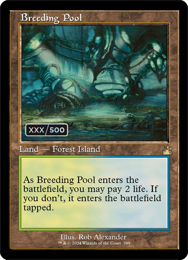 Breeding Pool (Retro) (Serialized) [Ravnica Remastered] | Gear Gaming Bentonville