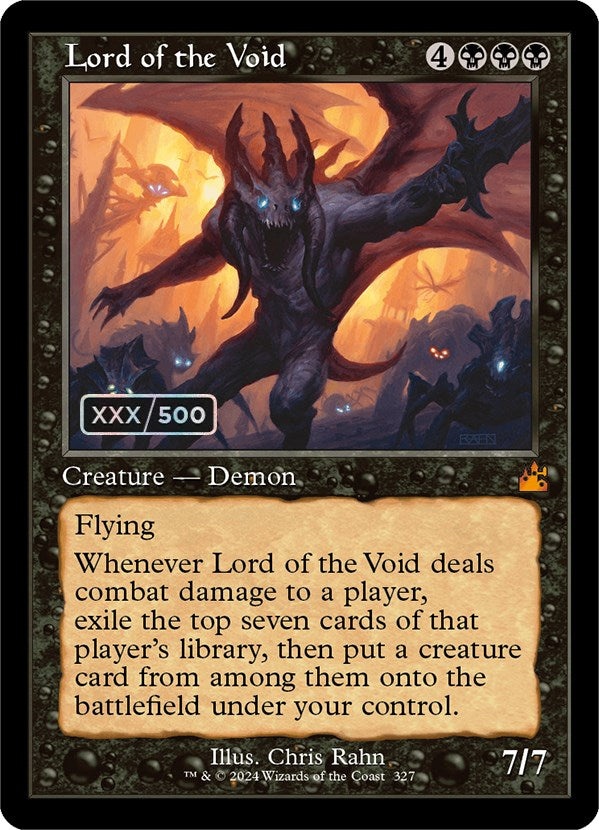 Lord of the Void (Retro) (Serialized) [Ravnica Remastered] | Gear Gaming Bentonville