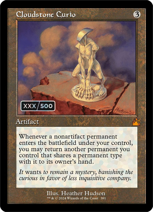 Cloudstone Curio (Retro) (Serialized) [Ravnica Remastered] | Gear Gaming Bentonville