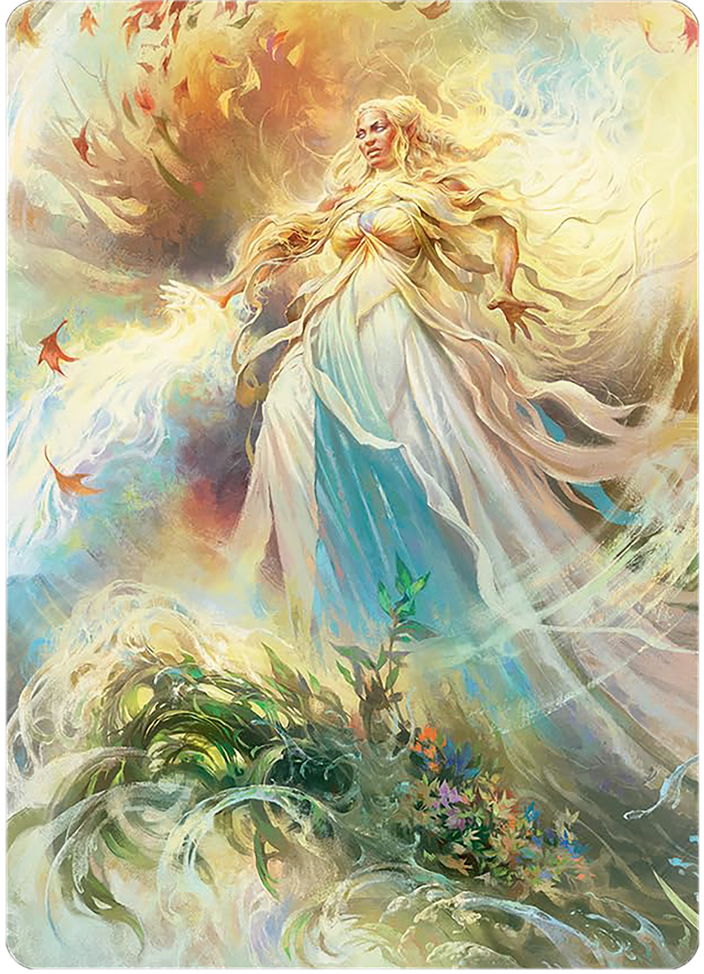 Galadriel, Light of Valinor Art Card [The Lord of the Rings: Tales of Middle-earth Art Series] | Gear Gaming Bentonville