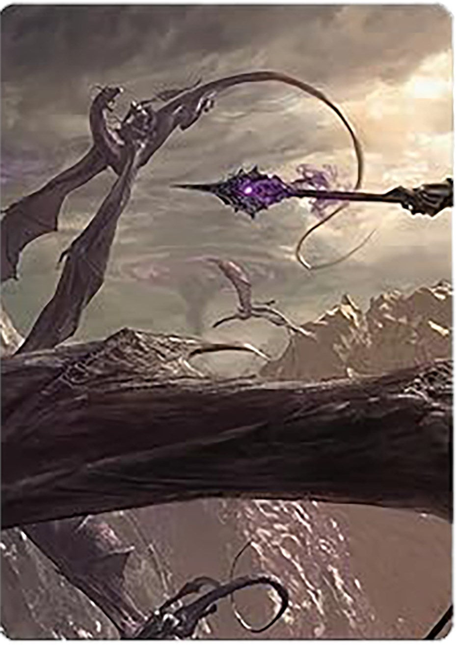 Nazgul Battle-Mace Art Card [The Lord of the Rings: Tales of Middle-earth Art Series] | Gear Gaming Bentonville