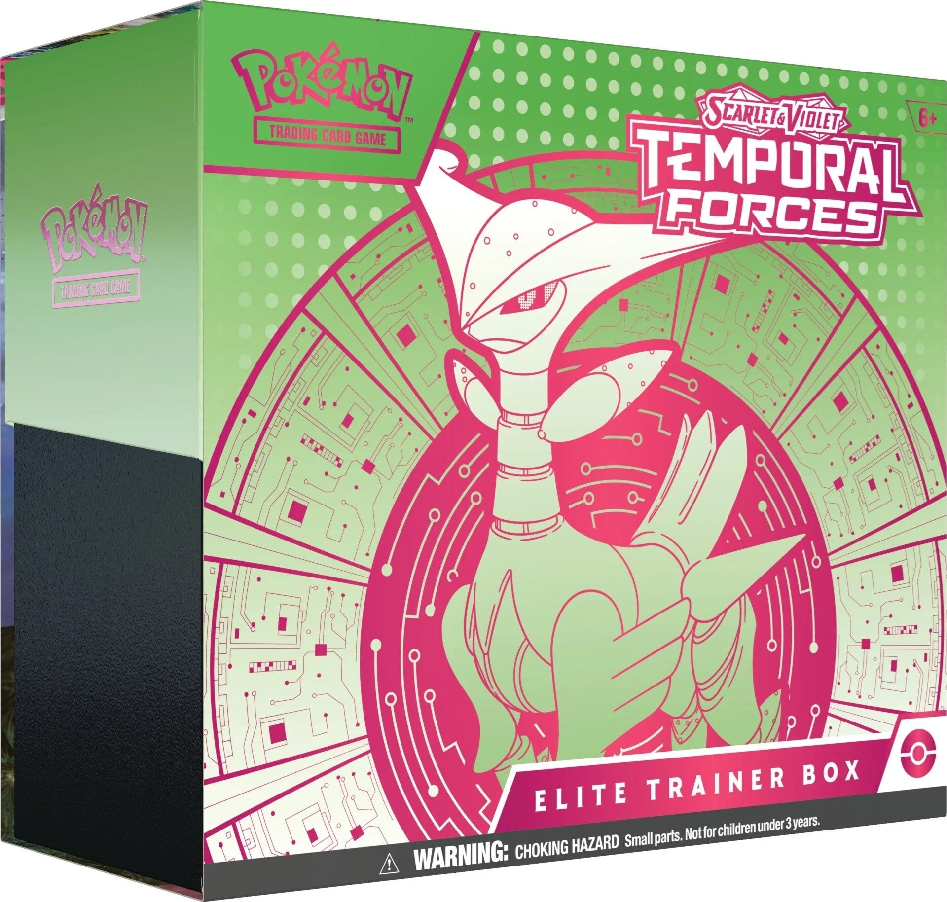 Scarlet & Violet: Temporal Forces - Elite Trainer Box (Iron Leaves) | Gear Gaming Bentonville