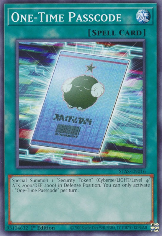 One-Time Passcode [STAS-EN016] Common | Gear Gaming Bentonville