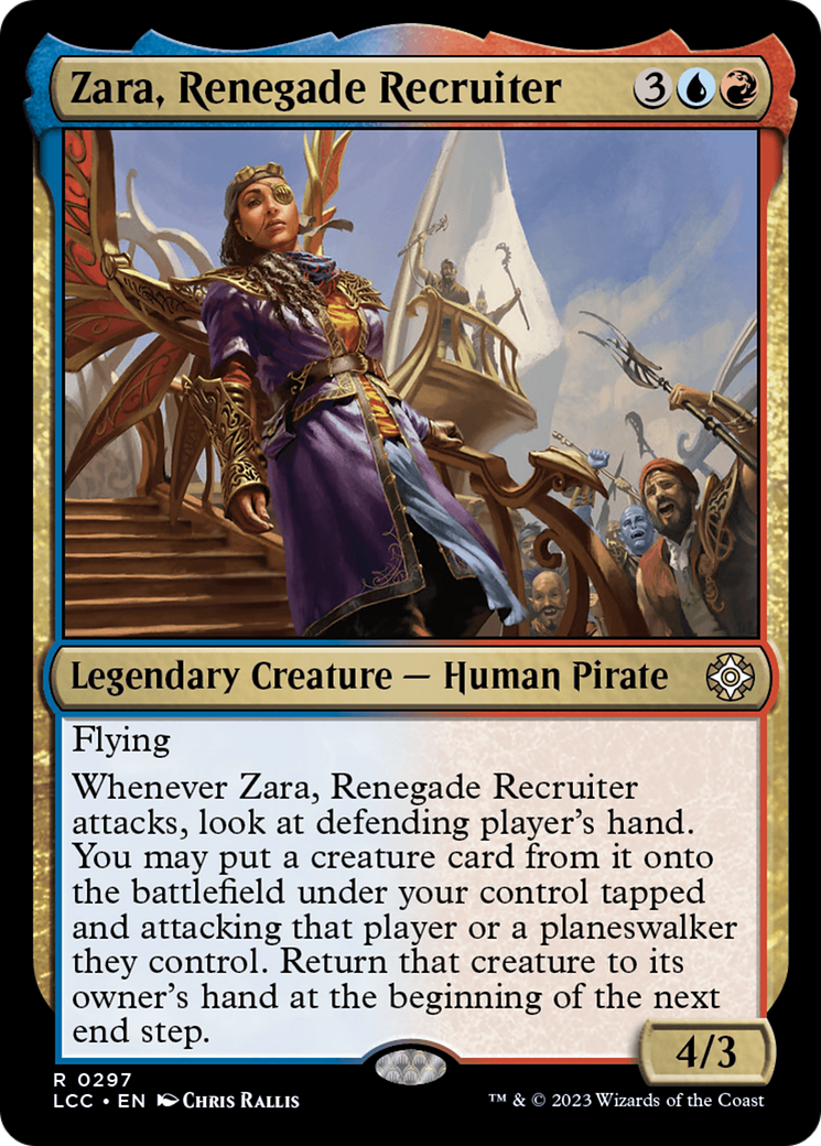 Zara, Renegade Recruiter [The Lost Caverns of Ixalan Commander] | Gear Gaming Bentonville