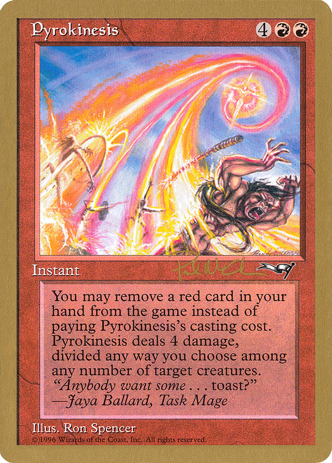 Pyrokinesis (Paul McCabe) [World Championship Decks 1997] | Gear Gaming Bentonville