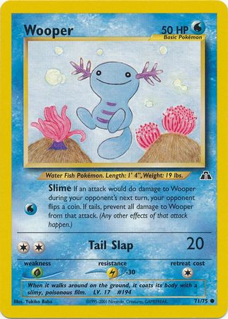 Wooper (71/75) [Neo Discovery Unlimited] | Gear Gaming Bentonville