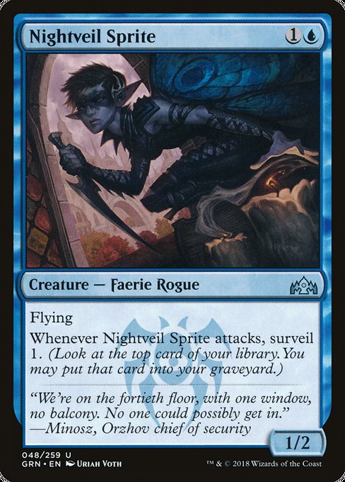 Nightveil Sprite [Guilds of Ravnica] | Gear Gaming Bentonville