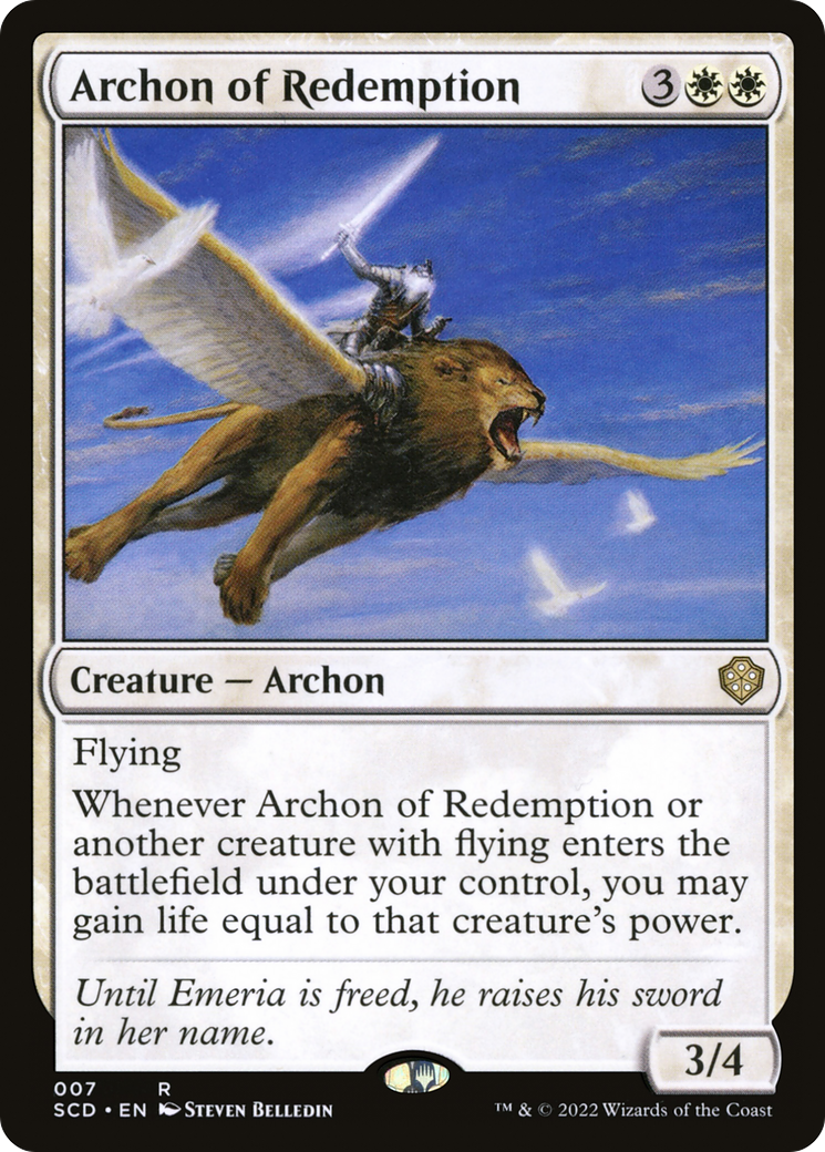 Archon of Redemption [Starter Commander Decks] | Gear Gaming Bentonville