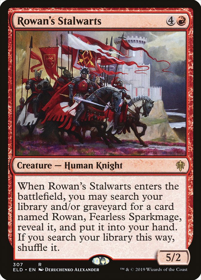 Rowan's Stalwarts [Throne of Eldraine] | Gear Gaming Bentonville