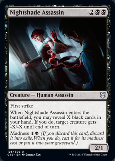 Nightshade Assassin [Commander 2019] | Gear Gaming Bentonville