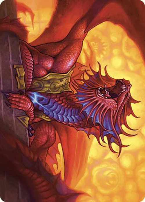 Niv-Mizzet, Guildpact Art Card (44/49) [Murders at Karlov Manor Art Series] | Gear Gaming Bentonville