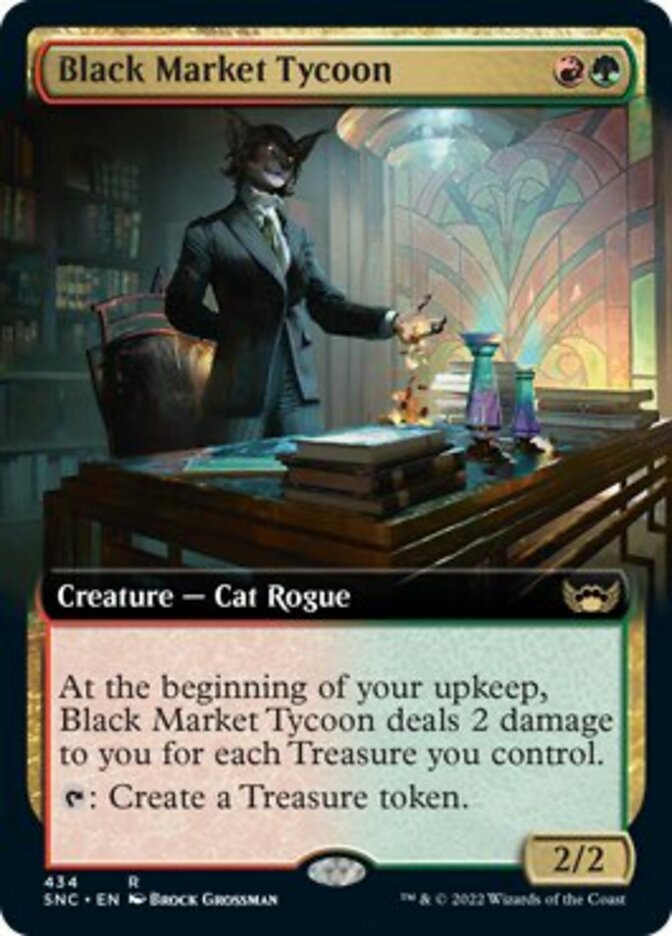 Black Market Tycoon (Extended Art) [Streets of New Capenna] | Gear Gaming Bentonville