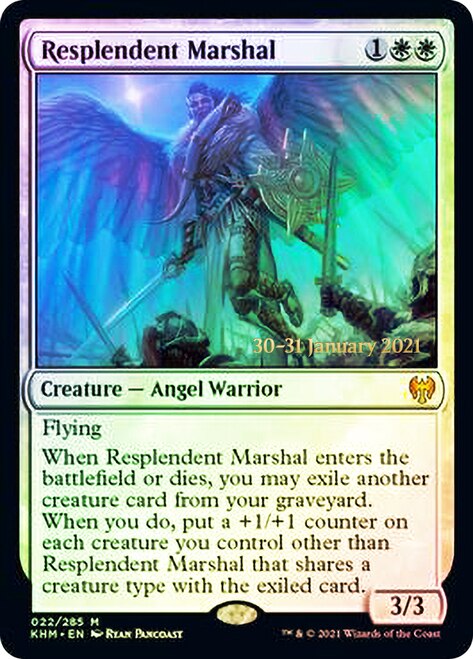 Resplendent Marshal  [Kaldheim Prerelease Promos] | Gear Gaming Bentonville