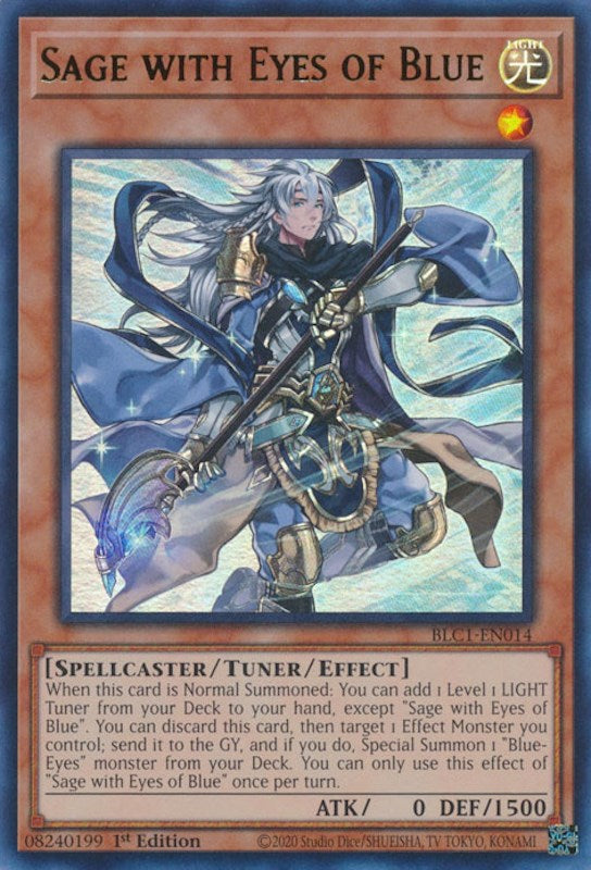 Sage with Eyes of Blue [BLC1-EN014] Ultra Rare | Gear Gaming Bentonville