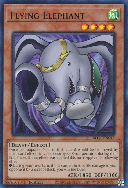 Flying Elephant [BLC1-EN017] Ultra Rare | Gear Gaming Bentonville