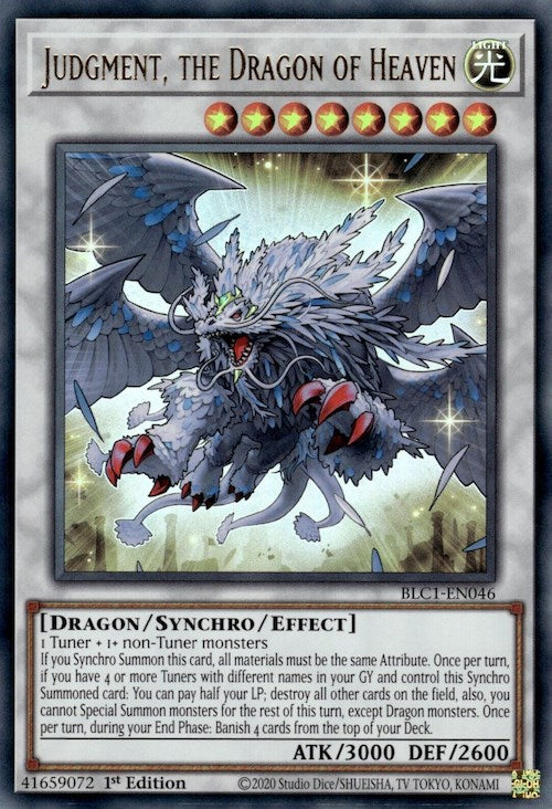 Judgment, the Dragon of Heaven [BLC1-EN046] Ultra Rare | Gear Gaming Bentonville