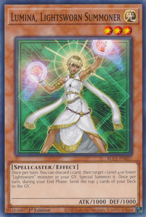 Lumina, Lightsworn Summoner [BLC1-EN057] Common | Gear Gaming Bentonville