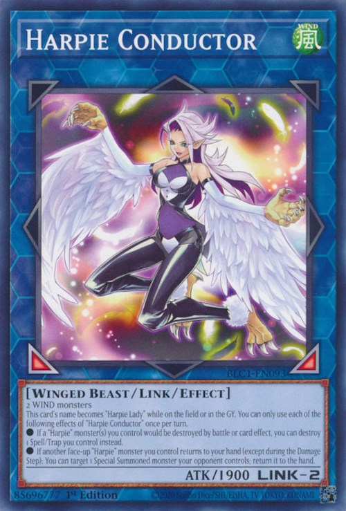 Harpie Conductor [BLC1-EN093] Common | Gear Gaming Bentonville