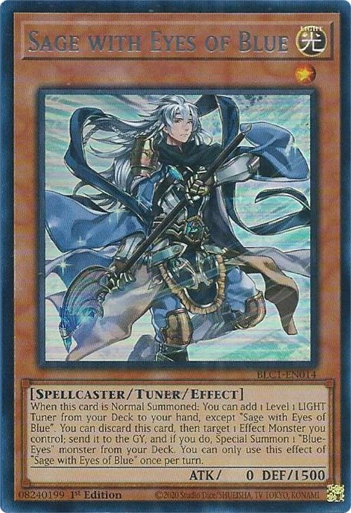 Sage with Eyes of Blue (Silver) [BLC1-EN014] Ultra Rare | Gear Gaming Bentonville