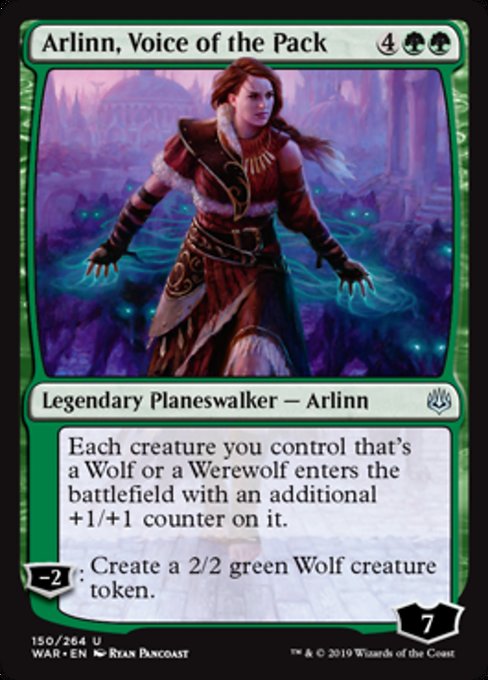 Arlinn, Voice of the Pack [War of the Spark] | Gear Gaming Bentonville