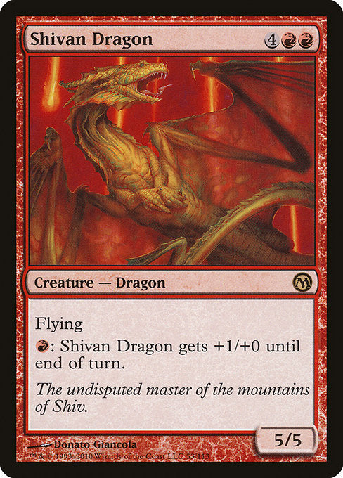 Shivan Dragon [Duels of the Planeswalkers] | Gear Gaming Bentonville