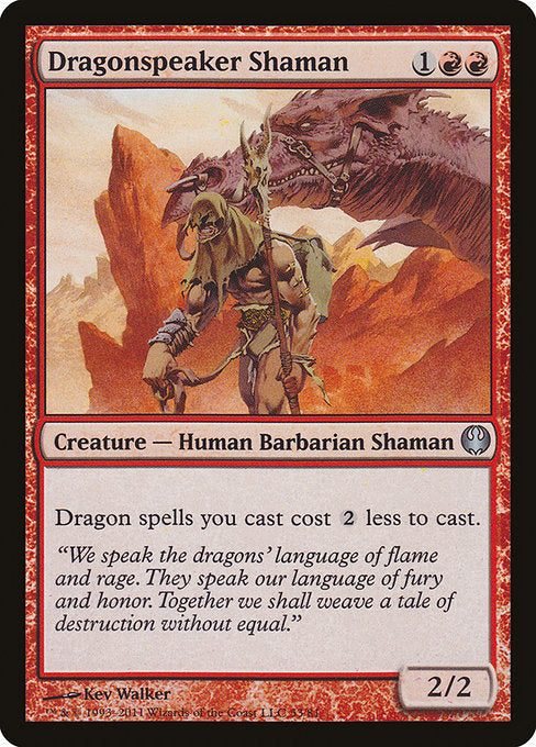 Dragonspeaker Shaman [Duel Decks: Knights vs. Dragons] | Gear Gaming Bentonville