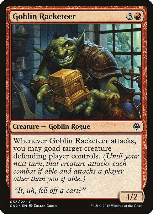 Goblin Racketeer [Conspiracy: Take the Crown] | Gear Gaming Bentonville